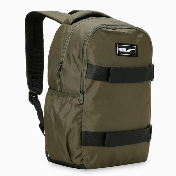 Deck Backpack, Dark Olive, extralarge-IND