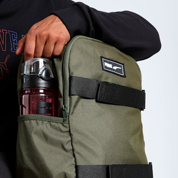 Deck Backpack, Dark Olive, extralarge-IND