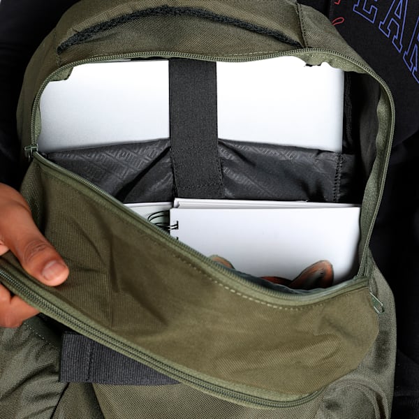 Deck Backpack, Dark Olive, extralarge-IND