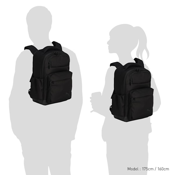 ユニセックス プーマ ドロップ スモール バックパック 30L, PUMA Black, extralarge-JPN