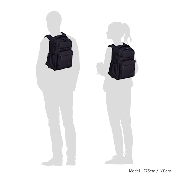 ユニセックス プーマ ドロップ スモール バックパック 16L, New Navy, extralarge-JPN