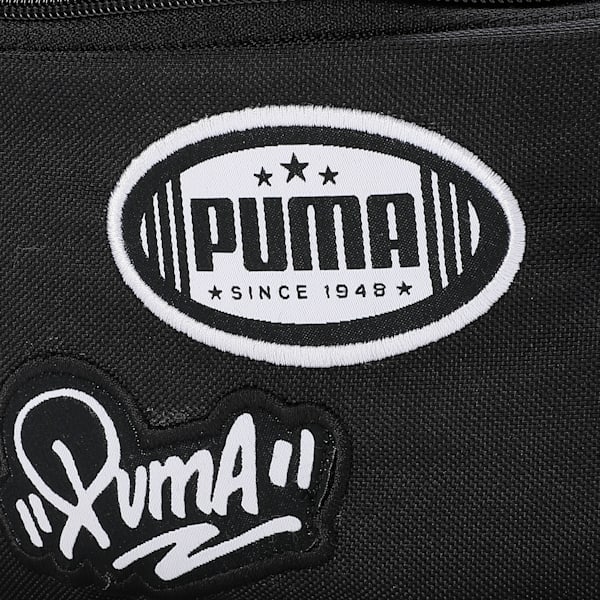 Patch Waist Bag, PUMA Black, extralarge-IND