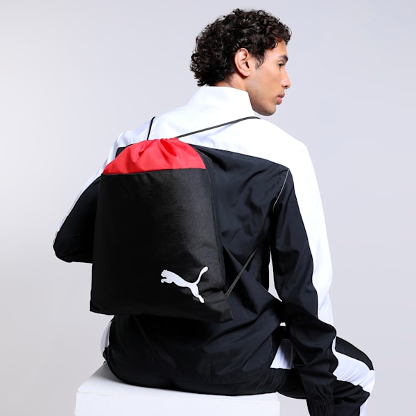 teamGOAL 23 Gym Sack, Puma Red-Puma Black, extralarge-IND