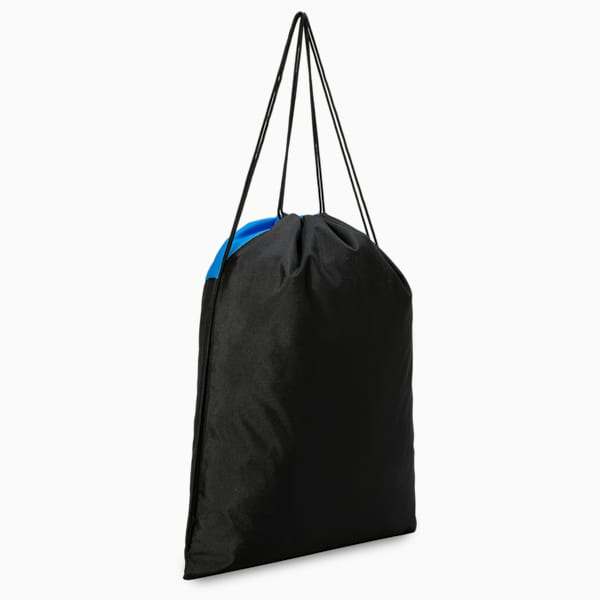 teamGOAL 23 Gym Sack, Electric Blue Lemonade-Puma Black, extralarge-IND