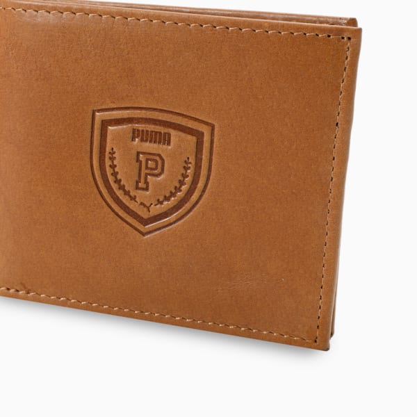 Logo Leather Wallet, Desert Tan, extralarge-IND