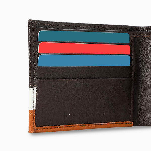 Persona Leather Wallet, Chocolate, extralarge-IND