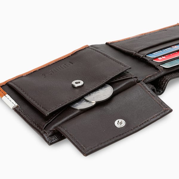 Persona Leather Wallet, Chocolate, extralarge-IND