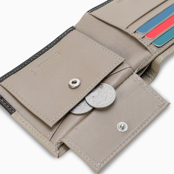 Persona Leather Wallet, Birch-Chocolate, extralarge-IND