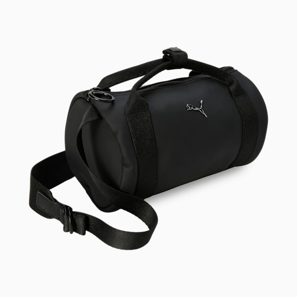 PU Zen Mini Barrel Sling Bag, PUMA Black, extralarge-IND