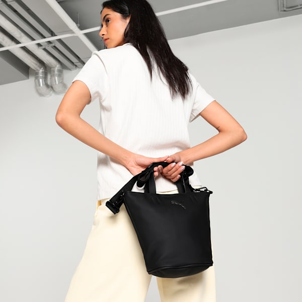 Zen Small Tote Bag, PUMA Black, extralarge-IND