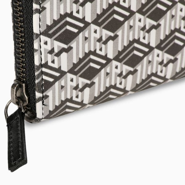 Women's Small Clutch, PUMA Black-Shadow Gray-Flat Mid Gray, extralarge-IND