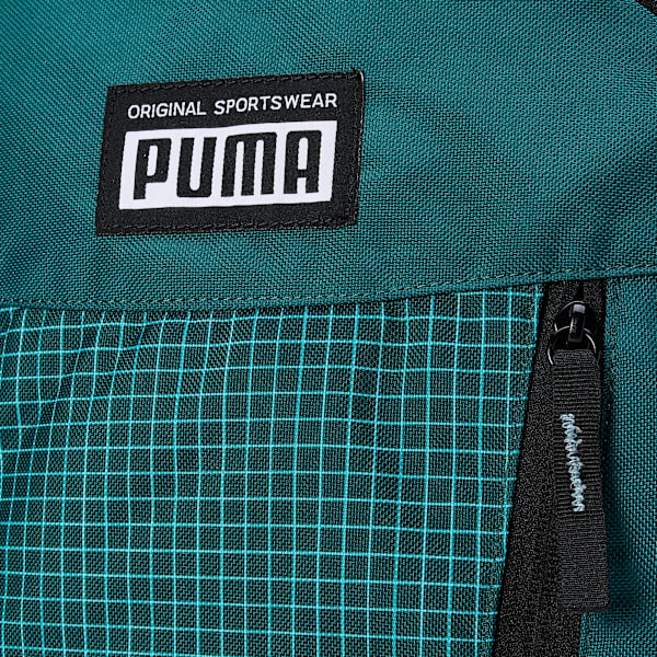 Printed Backpack, PUMA Olive-PUMA Black, extralarge-IND