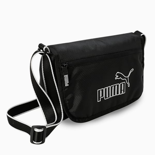 Core Base Women's Shoulder Bag, PUMA Black, extralarge-IND