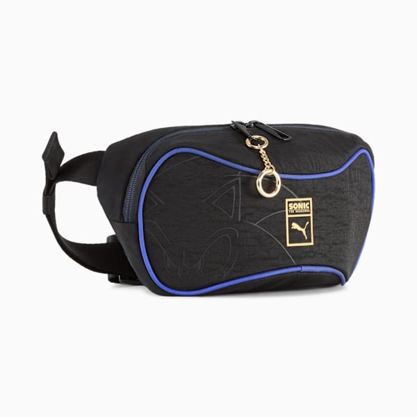 PUMA x SONIC THE HEDGEHOG 1.5L Waist Bag, PUMA Black, extralarge