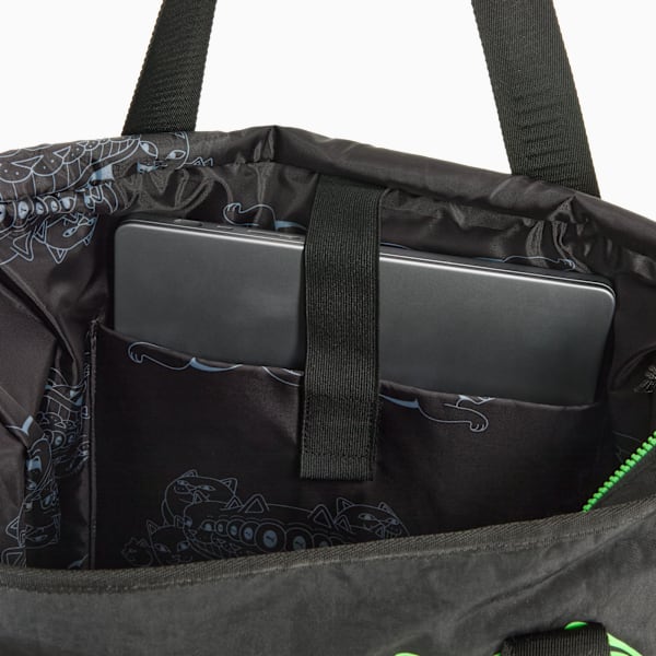 PUMA x RIPNDIP 20L Tote Bag, PUMA Black, extralarge