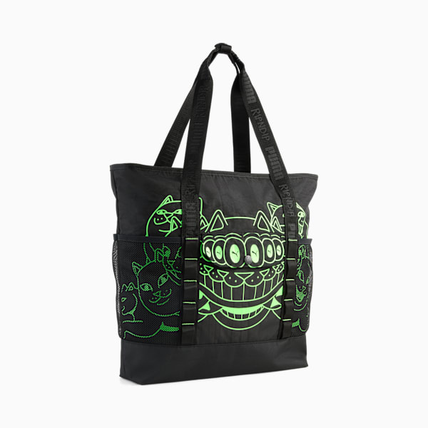 PUMA x RIPNDIP 20L Tote Bag, PUMA Black, extralarge-GBR