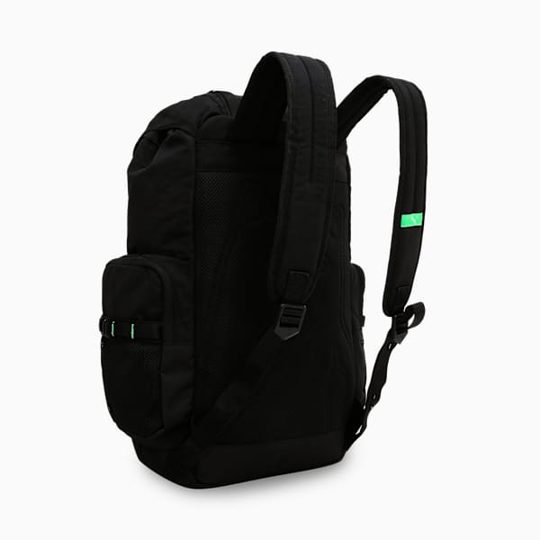PUMA x RIPNDIP Men's Graphic Hooded Backpack, PUMA Black, extralarge-IND