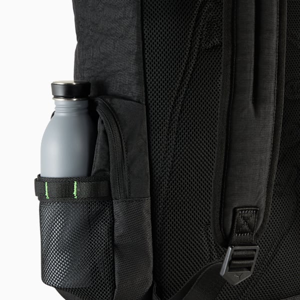 PUMA x RIPNDIP Men's Graphic Hooded Backpack, PUMA Black, extralarge-IND