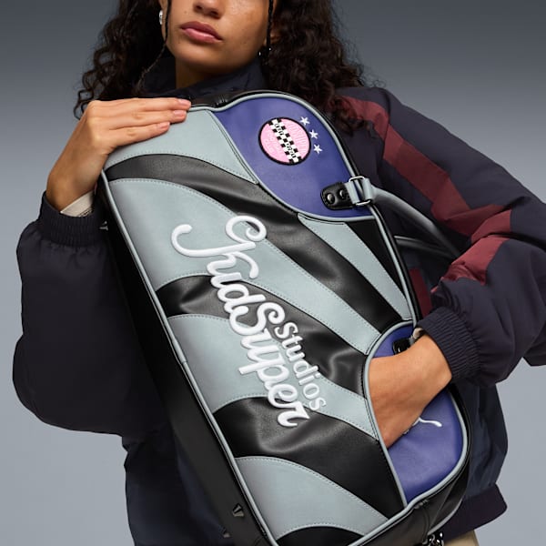 Bolso de mano PUMA x KIDSUPER, PUMA Black-Gray Echo, extralarge
