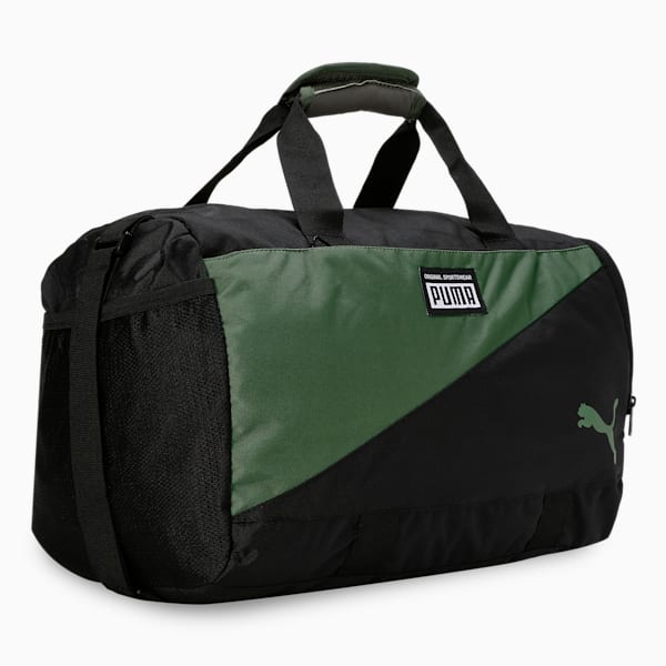 Duffel Bag, PUMA Black-Deep Lichen Green, extralarge-IND