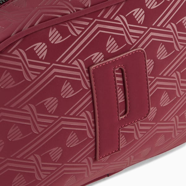 PUMA Sense 5L Small Grip Bag, Ruby Shimmer-graphic, extralarge