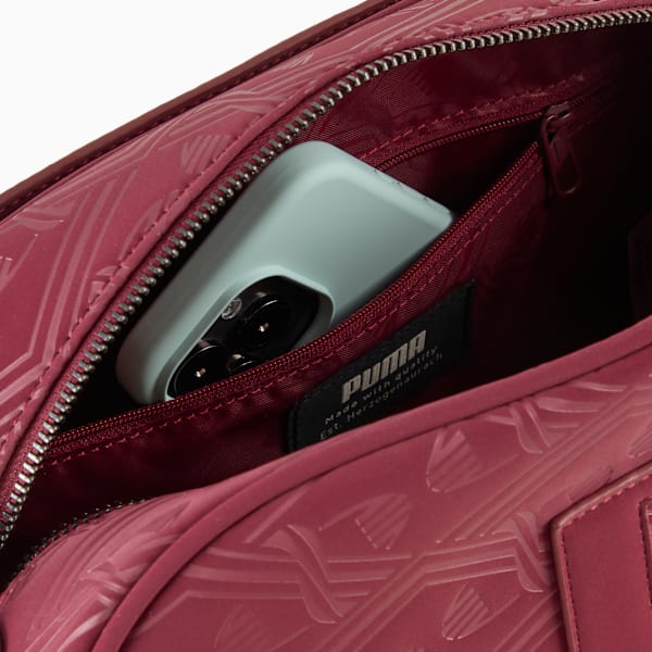 PUMA Sense 5L Small Grip Bag, Ruby Shimmer-graphic, extralarge