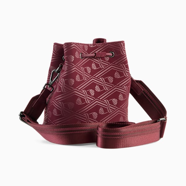 PUMA Sense 1.5L Small Bucket Bag, Ruby Shimmer-graphic, extralarge