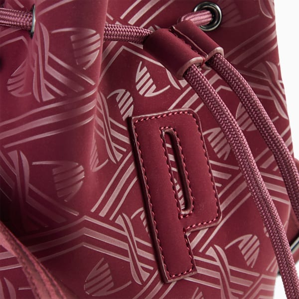 PUMA Sense 1.5L Small Bucket Bag, Ruby Shimmer-graphic, extralarge
