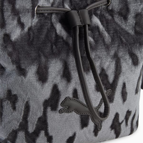 PLUSH Bucket Bag, PUMA Black, extralarge