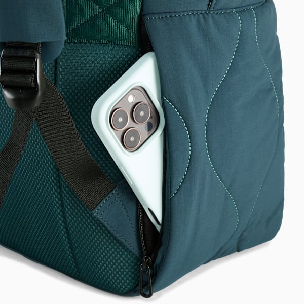PUMA.BL Seasonal Backpack Youth, Green Terrain, extralarge