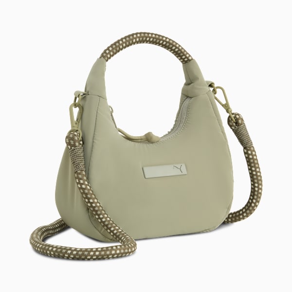 PUMA.BL Xtreme 2L Mini Hobo Bag, Lux Army, extralarge