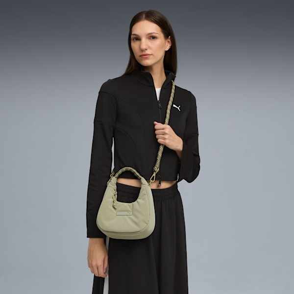 PUMA.BL Xtreme 2L Mini Hobo Bag, Lux Army, extralarge