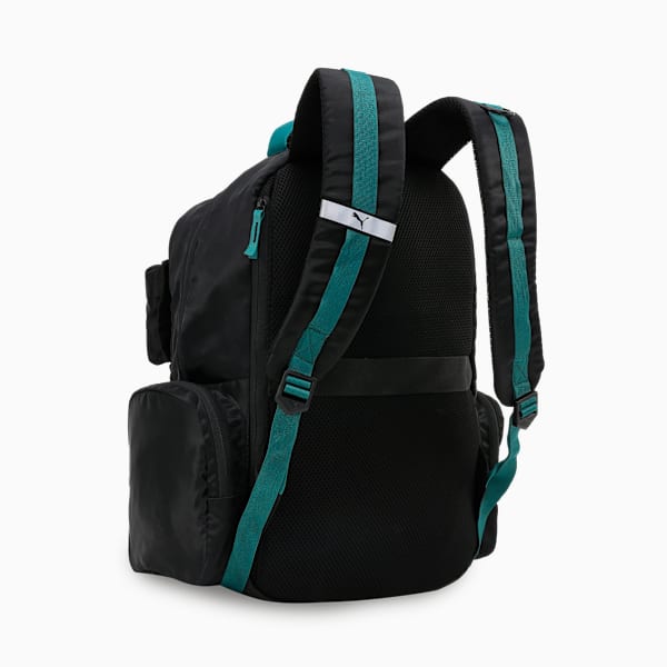 RS Convertible Backpack, PUMA Black-Wild Green, extralarge-IND