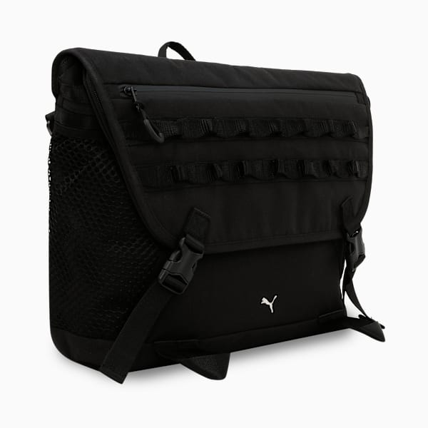 MMQ Multi-Pocket Messenger Sling Bag, PUMA Black, extralarge-IND