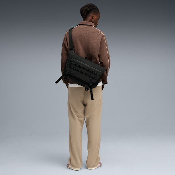 MMQ Multi-Pocket Messenger Sling Bag, PUMA Black, extralarge-IND