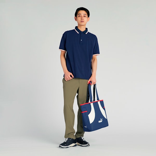 ユニセックス ゴルフ FOG クラシック トートバッグ, Deep Navy-White Glow-Strong Red, extralarge-JPN