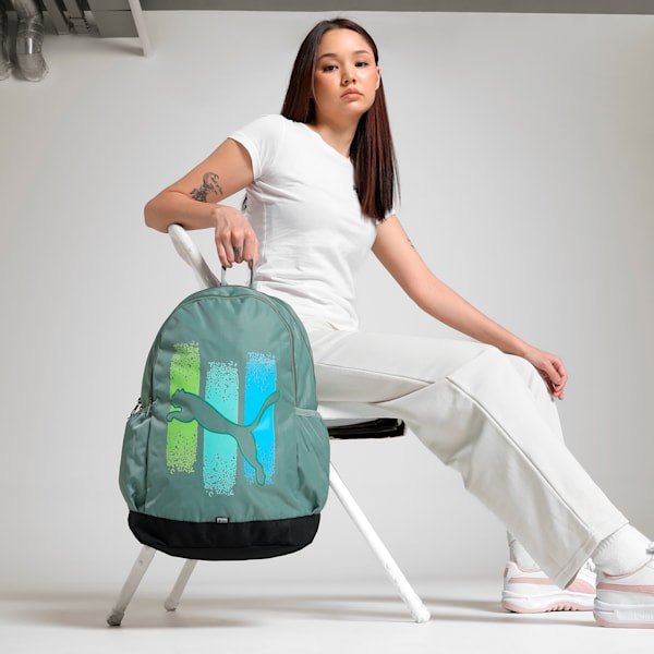 Adventure Backpack, Green Moon, extralarge-IND