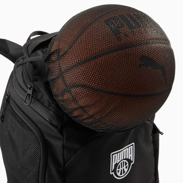 Basketball Pro Backpack Unisex, PUMA Black, extralarge