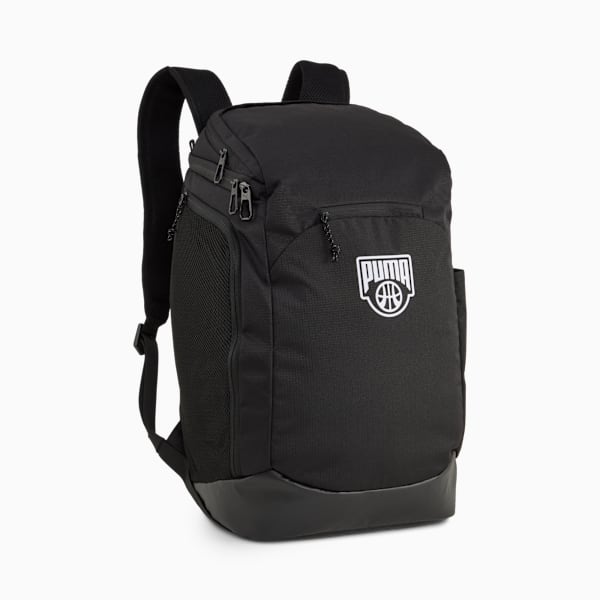 Basketball Pro Backpack Unisex, PUMA Black, extralarge