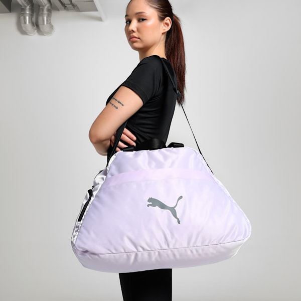 Women's Training Gym Bag, Vivid Violet, extralarge-IND
