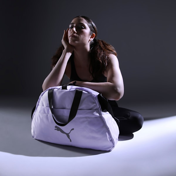 Women's Training Gym Bag, Vivid Violet, extralarge-IND