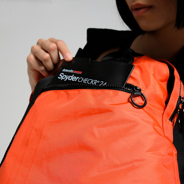 PUMA X COLOR SPLASH Women's Everyday Tote Bag, Ultra Orange, extralarge-IND