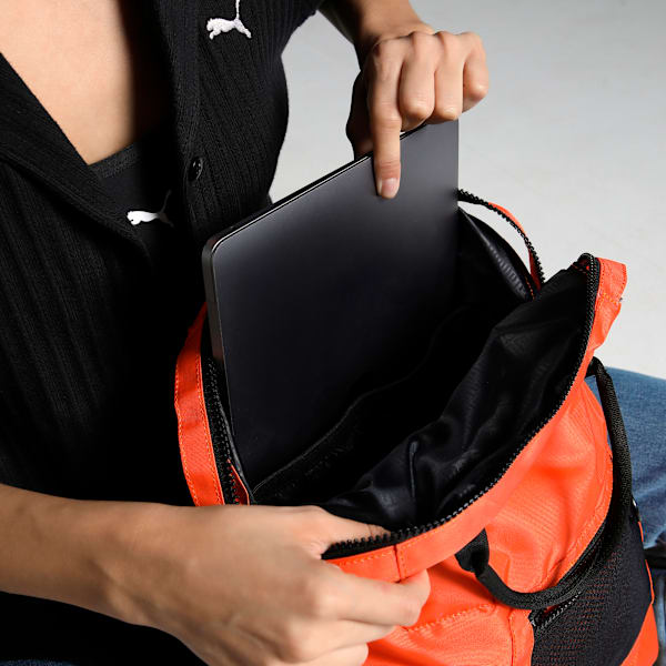 PUMA X COLOR SPLASH Women's Everyday Tote Bag, Ultra Orange, extralarge-IND