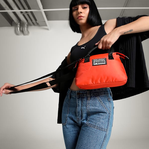PUMA X COLOR SPLASH Women's Everyday Grip Bag, Ultra Orange, extralarge-IND