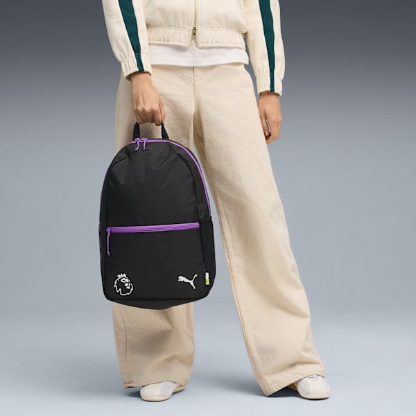 PUMA Premier League Backpack Core (21L), PUMA Black-PUMA White, extralarge-GBR