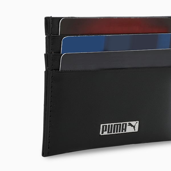 PUMA MINIMAL Unisex Card Wallet, PUMA Black, extralarge-IND