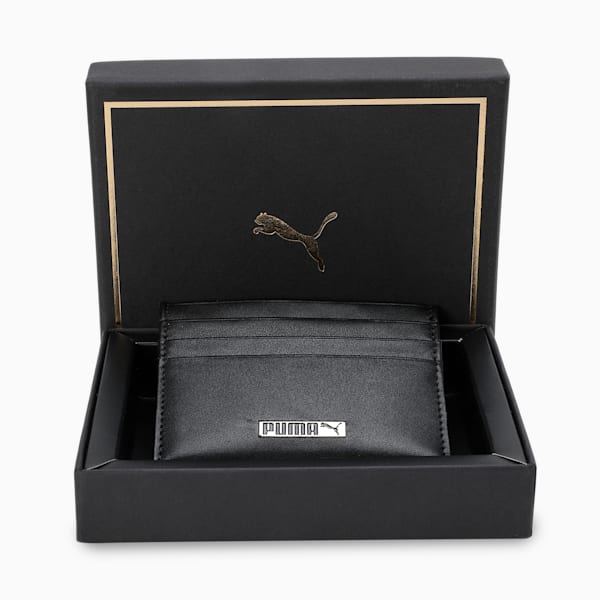 PUMA MINIMAL Unisex Card Wallet, PUMA Black, extralarge-IND
