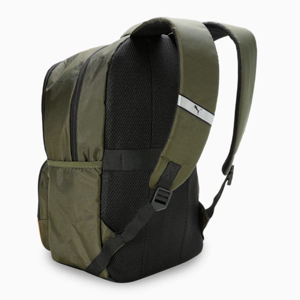 PUMA HAVERSACK Unisex Backpack, Dark Olive, extralarge-IND