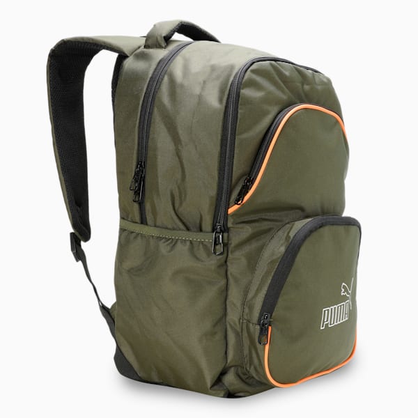 PUMA HAVERSACK Unisex Backpack, Dark Olive, extralarge-IND