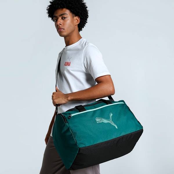 PUMA HYDRA Unisex Duffle Bag, Deep Teal, extralarge-IND
